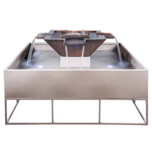 60" Square Olympian with Maya - 4 Way Spill