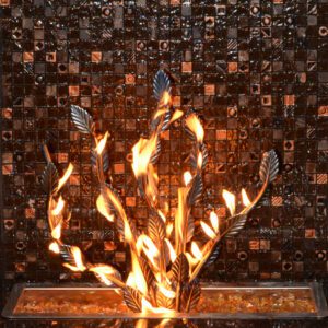 Gas Fire Tree Burner